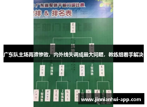 广东队主场再遭惨败，内外线失调成最大问题，教练组着手解决